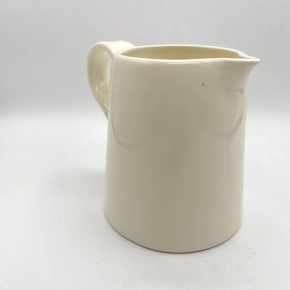 Pottery Barn Studio By Barbara Eugene Ivory White Creamer Pitcher